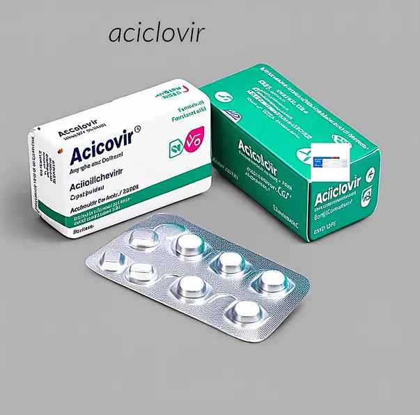 Para comprar aciclovir necesito receta